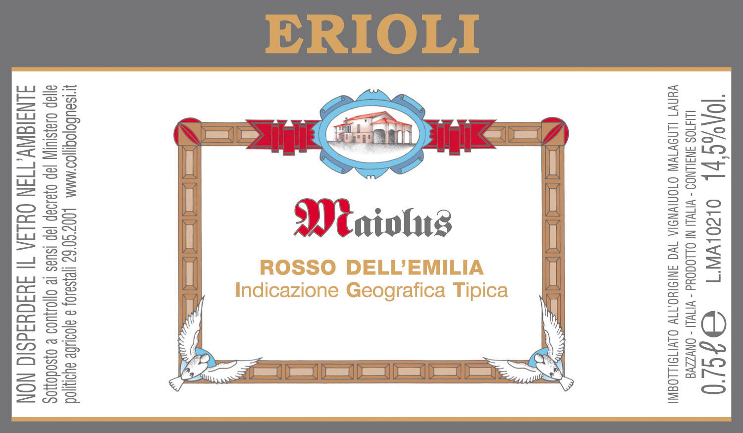 Maiolus Rosso 2009