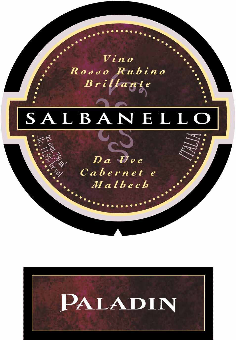 Salbanello Rosato Frizzante 2010