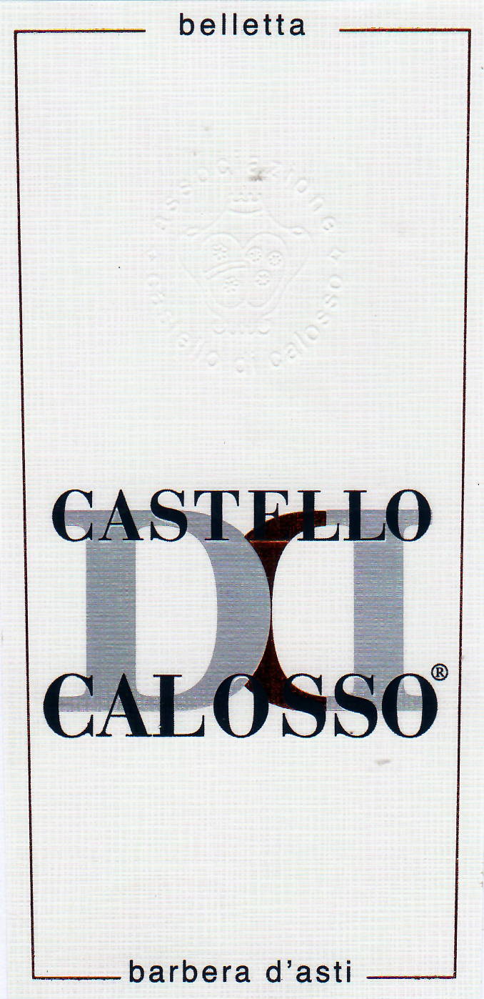 Barbera d'Asti Castello Calosso 2004