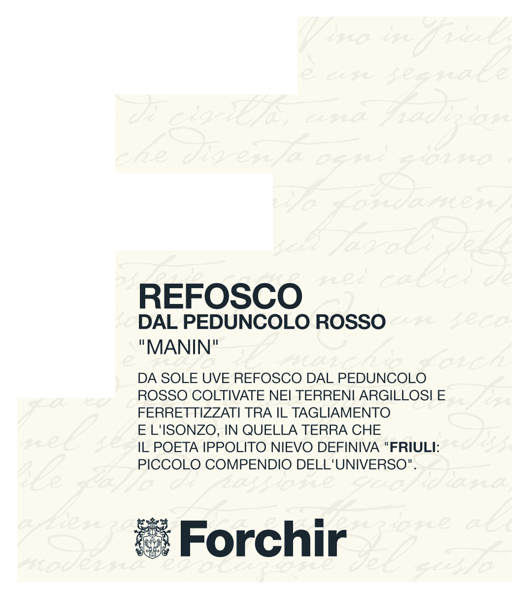 Refosco Manin 2015