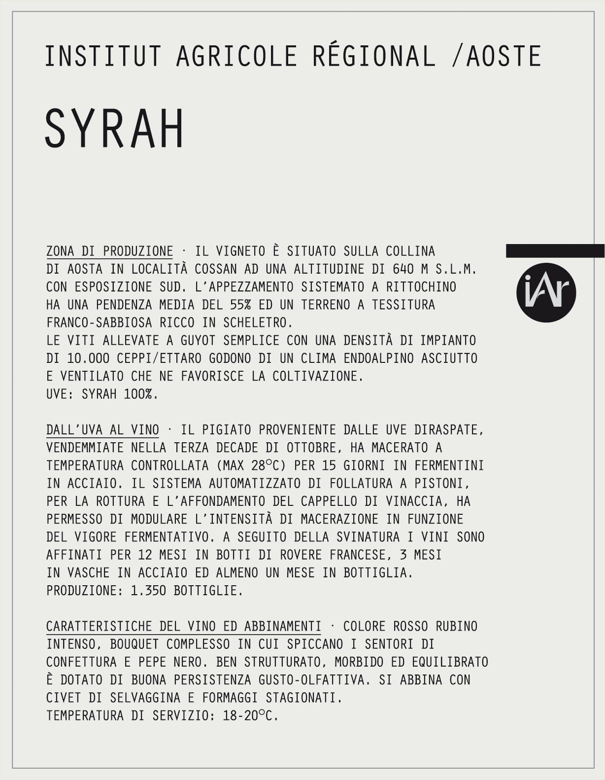 Syrah 2008