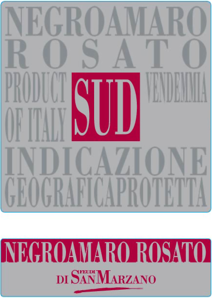 Negroamaro Rosato Sud Salento Igp 2012