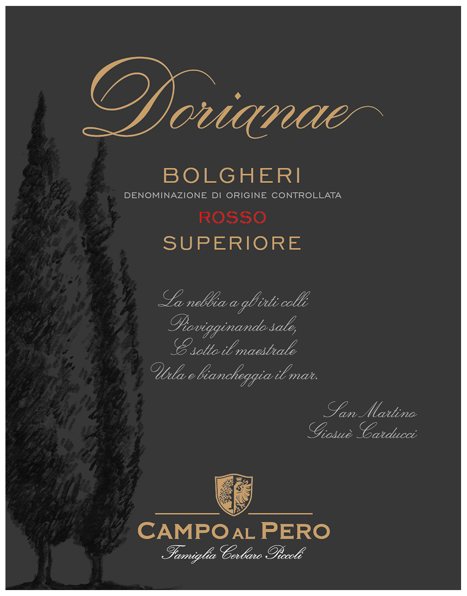 Dorianae Bolgheri Superiore Doc 2007