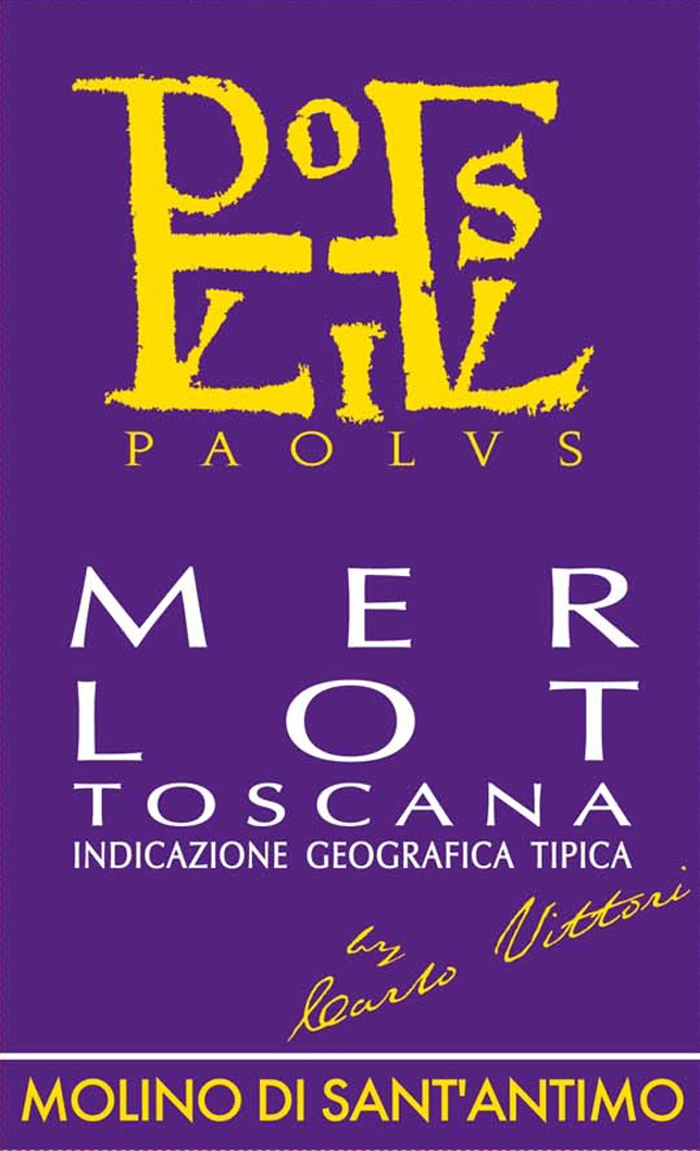 Merlot Toscana Paolus 2008