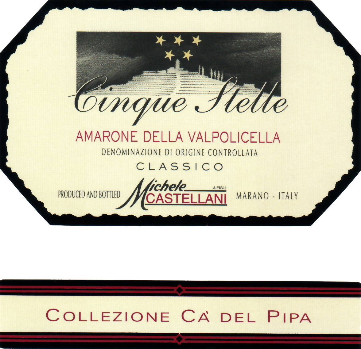 Ca' del Pipa Cinque Stelle Amarone della Valpolicella Classico 2010