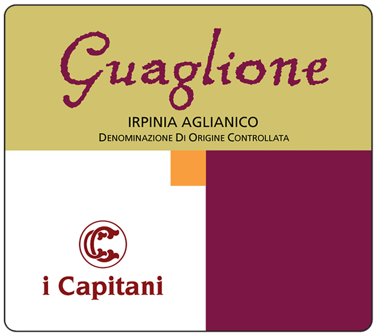 Guaglione Irpinia Aglianico Doc 2020