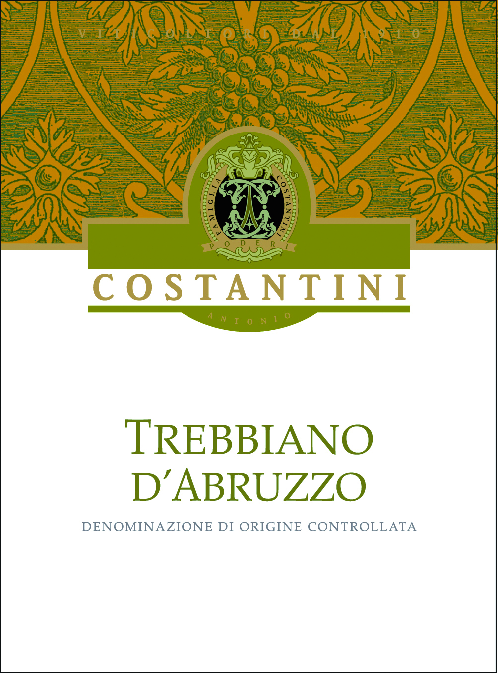 Trebbiano d'Abruzzo Doc Costantini 2012