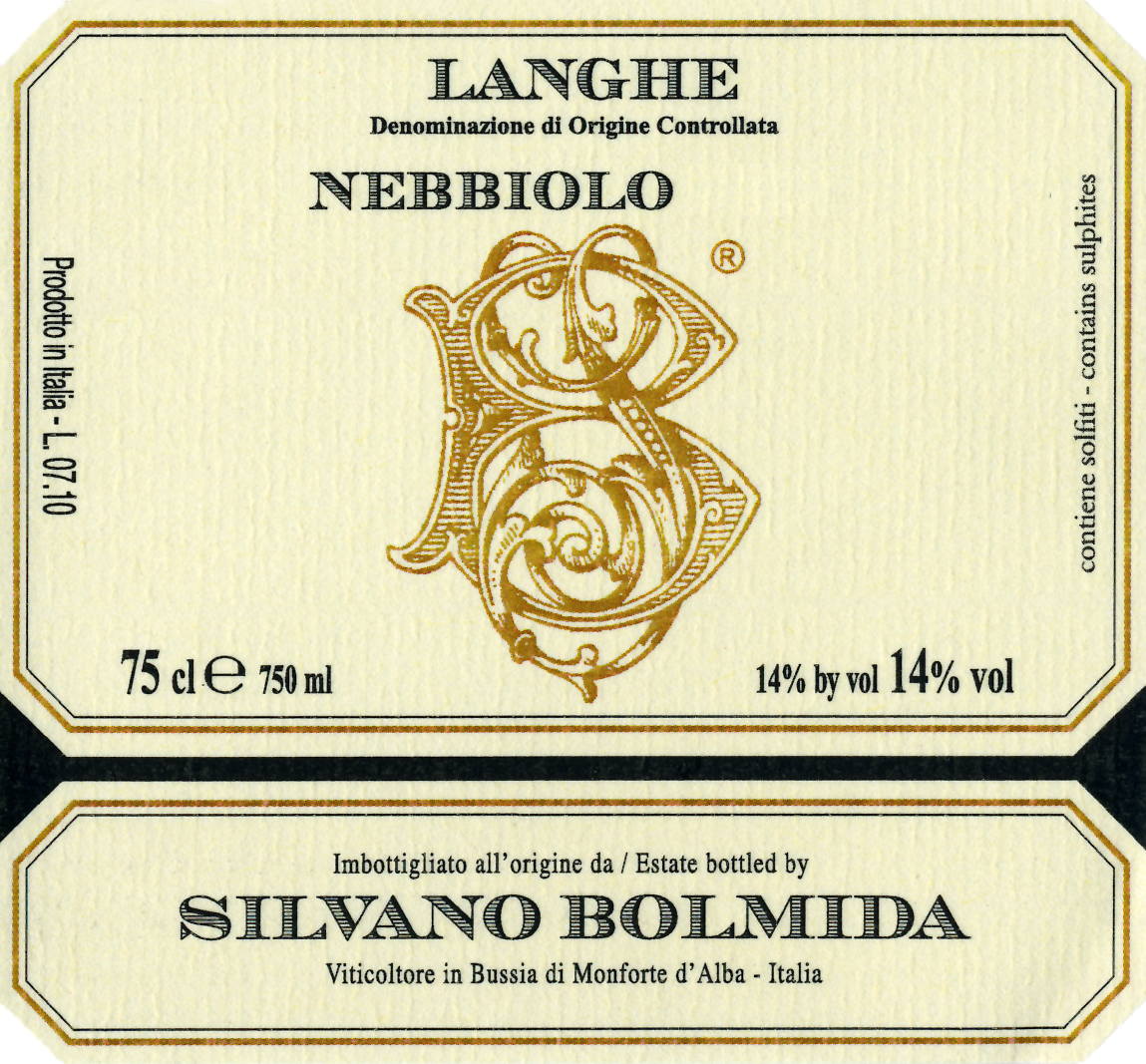 Nebbiolo Langhe 2008