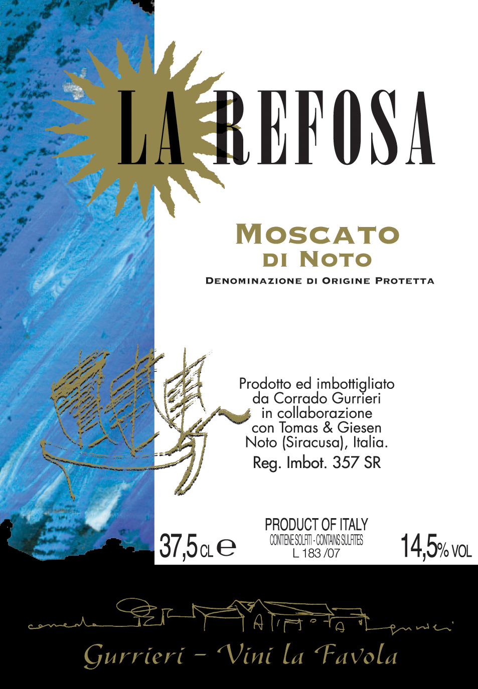 Moscato di Noto La Refosa 2005