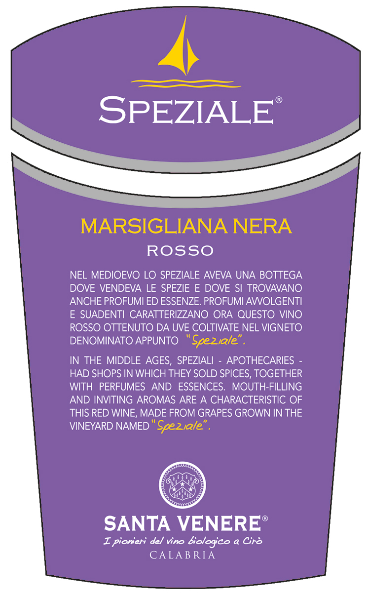Speziale Marsigliana Nera 2010