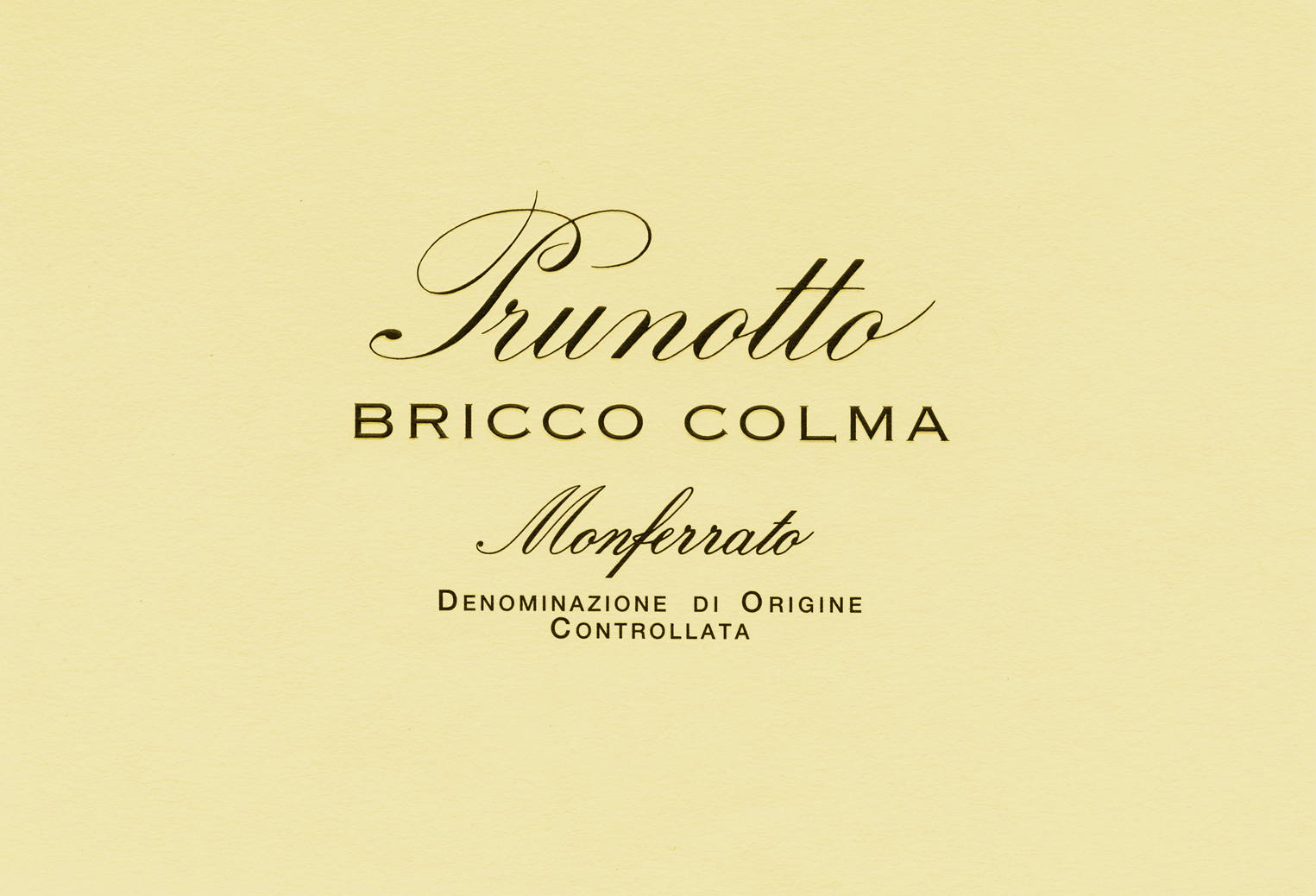 Monferrato Rosso Bricco Colma 2006