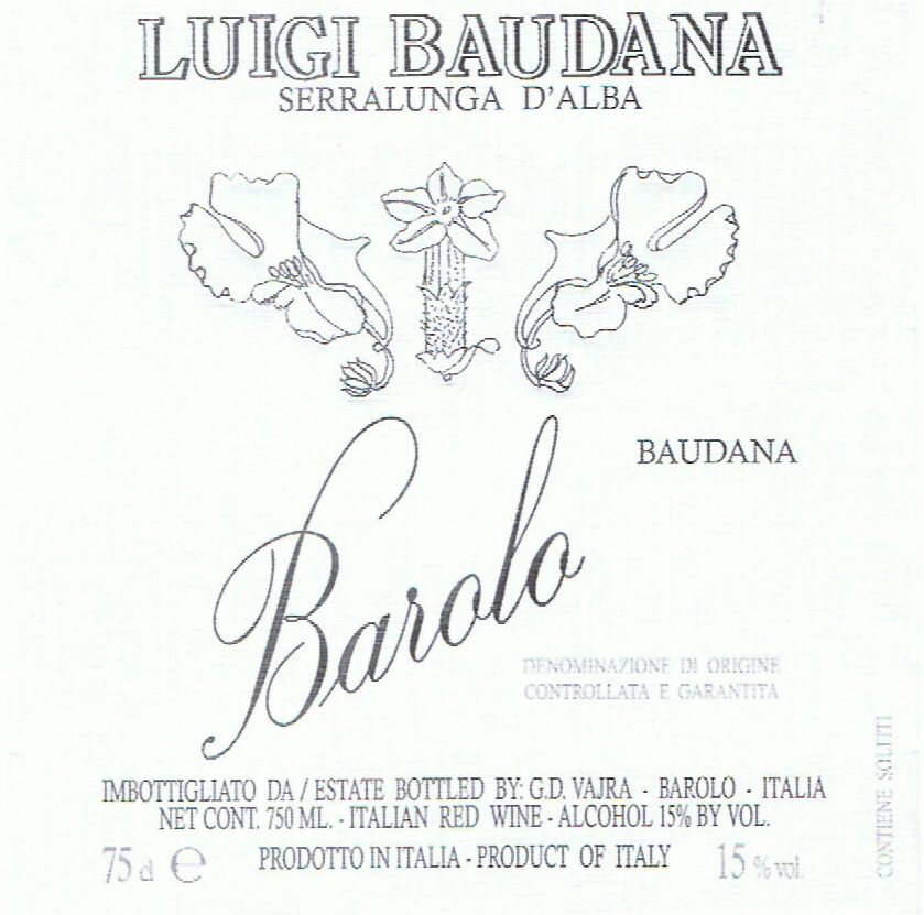 Barolo Docg Luigi Baudana  2006