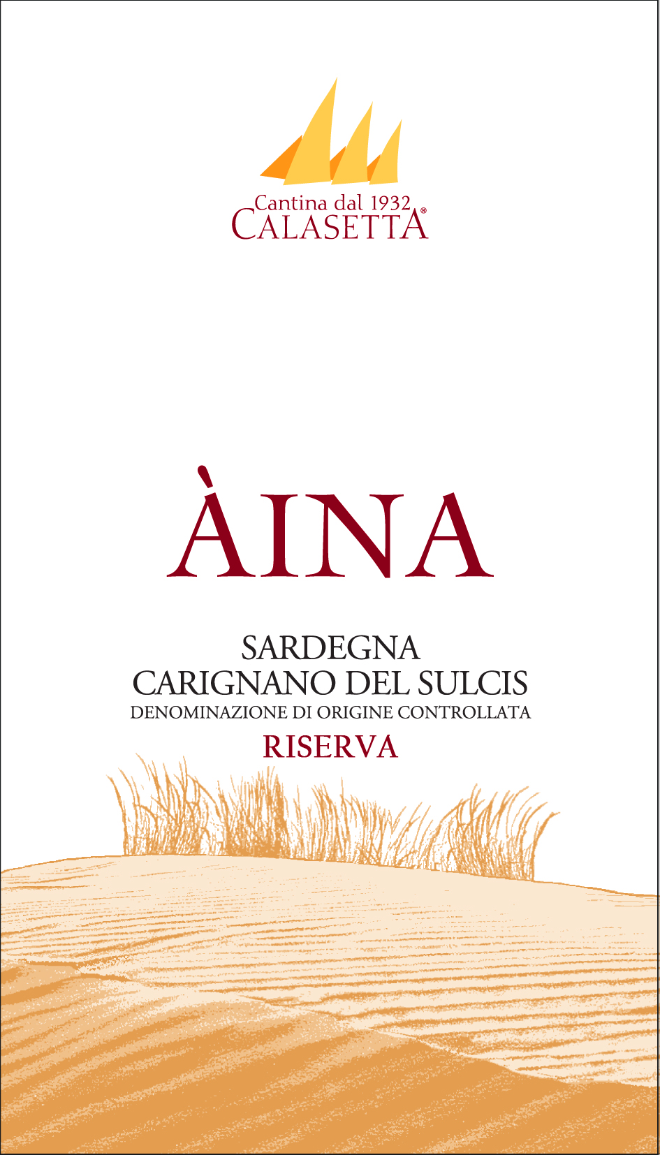 Aina Carignano del Sulcis Riserva 2012