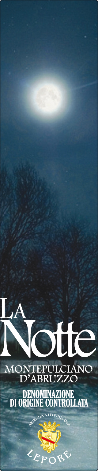 Montepulciano d'Abruzzo La Notte 2013