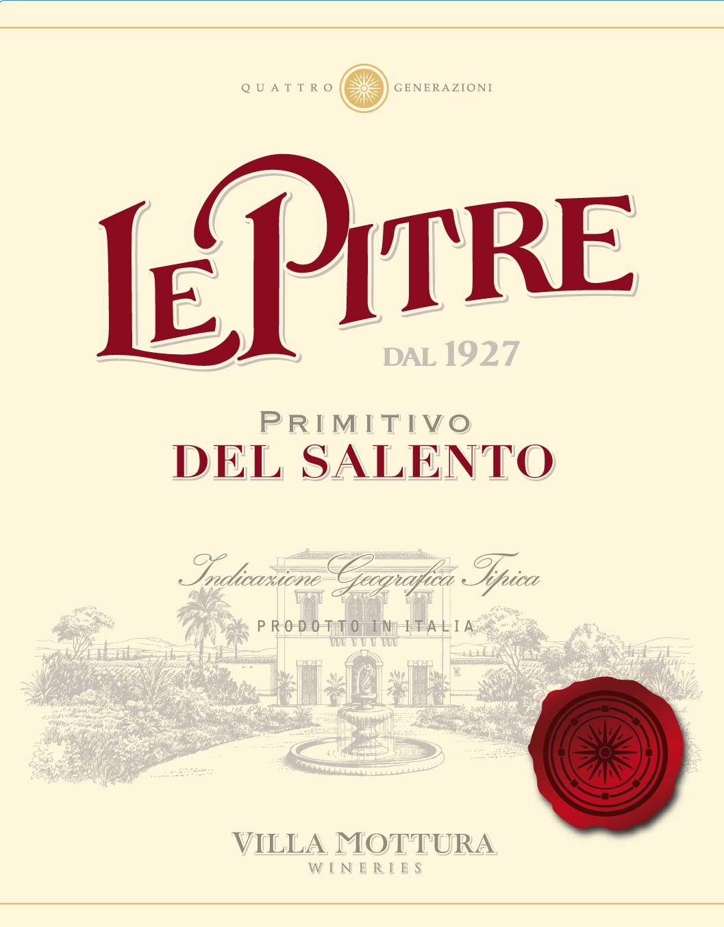 Le Pitre Primitivo di Manduria 2021