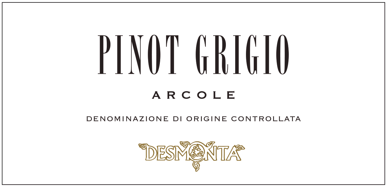 Pinot Grigio Arcole Doc Desmontà 2009