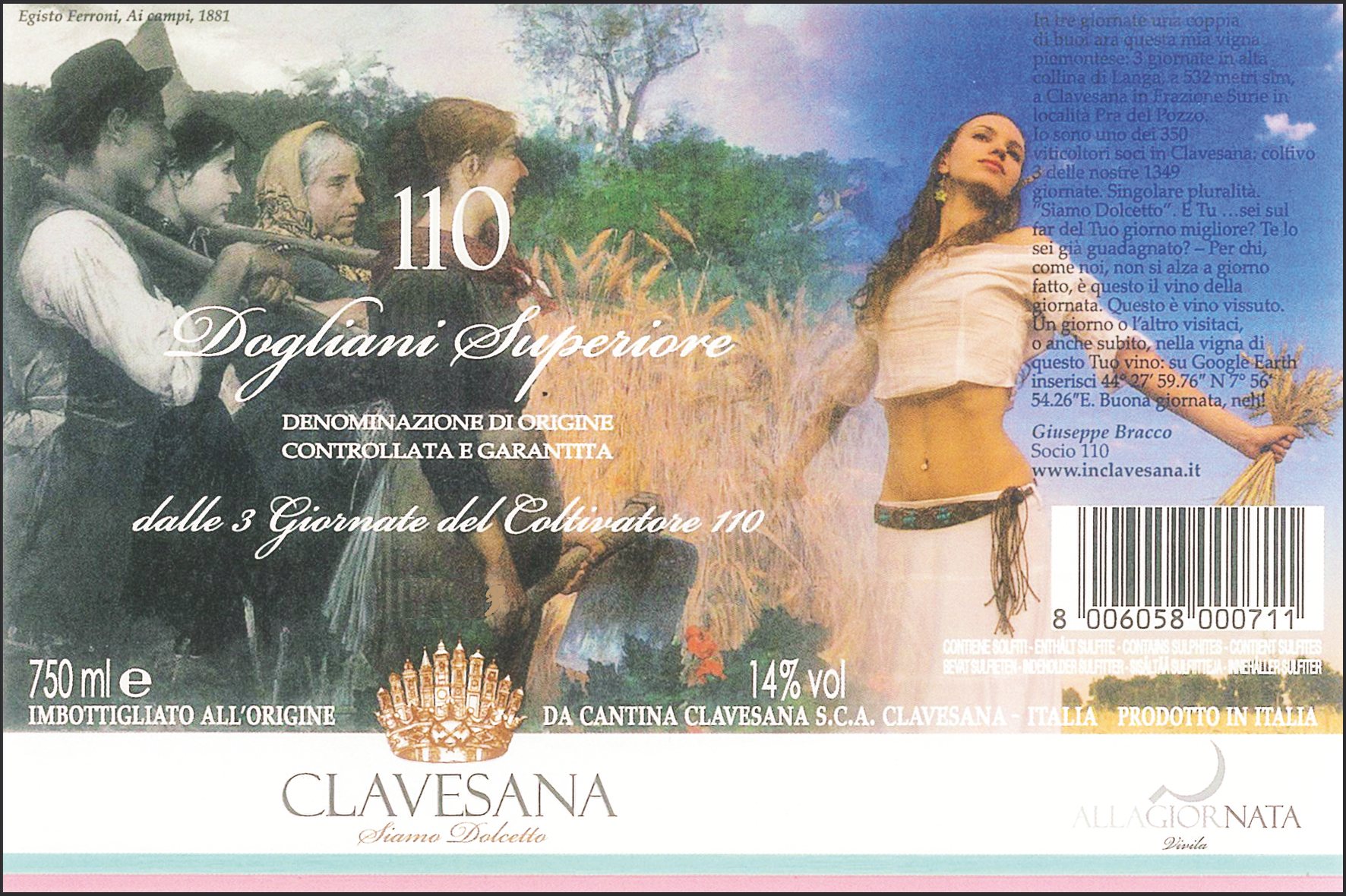 Dolcetto di Dogliani Alla Giornata 110 2013