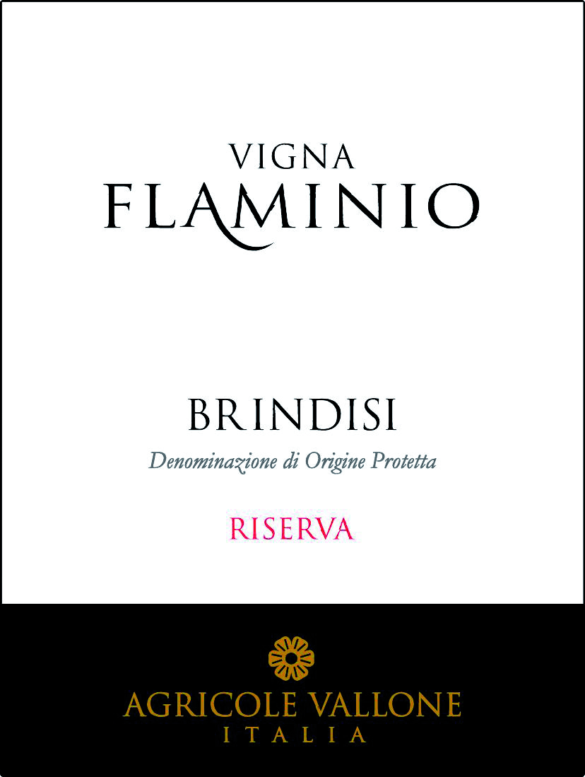 Rosso Doc Brindisi Riserva Vigna Flaminio 2010