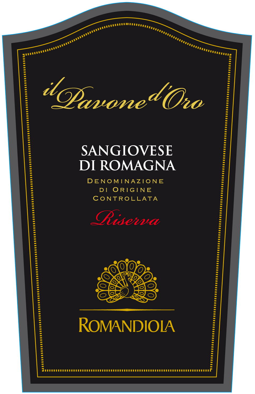 Sangiovese Romandiola Riserva Il Pavone d'Oro 2008