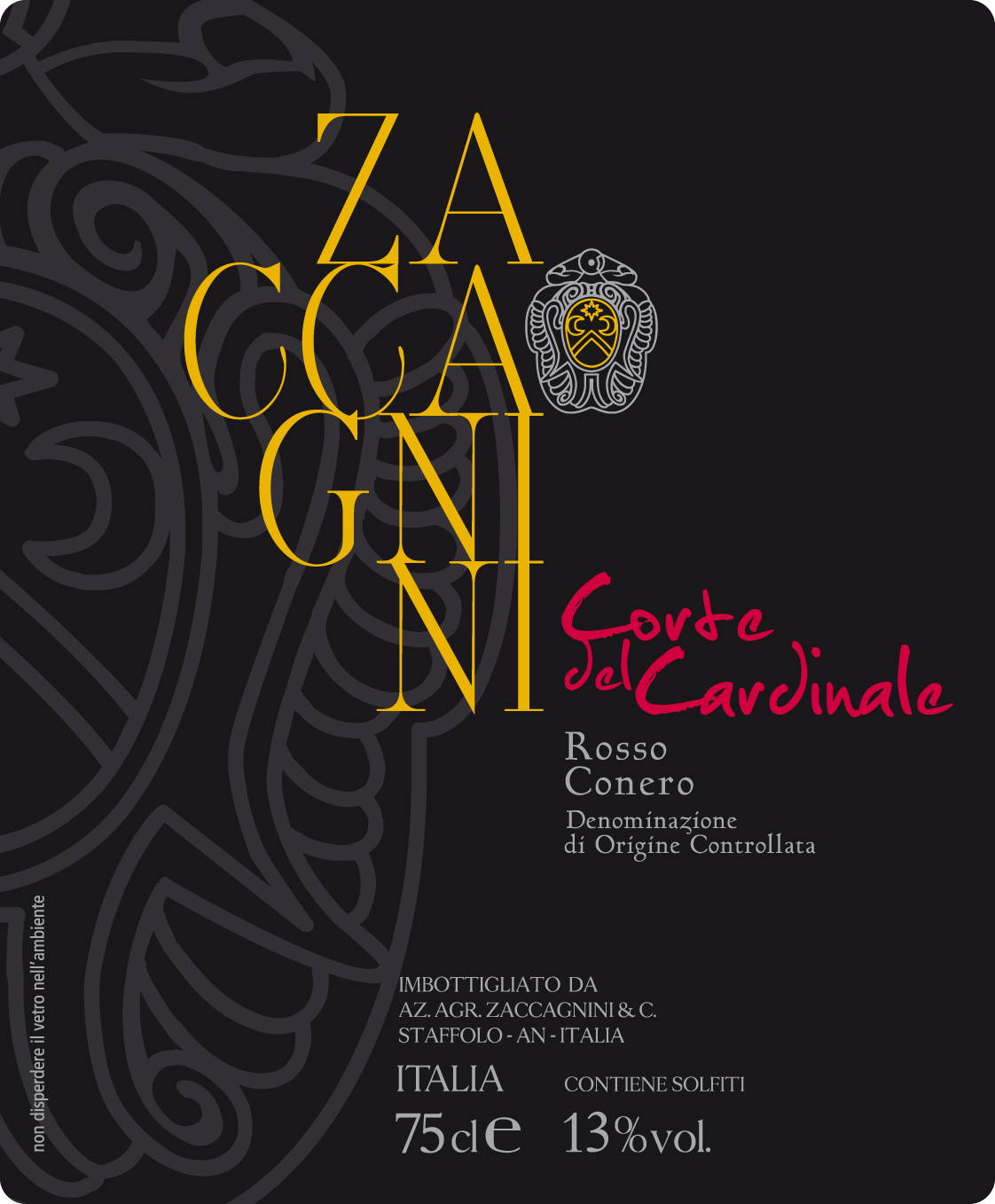Rosso Conero Corte del Cardinale 2014