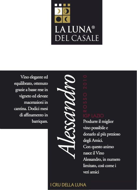 Alessandro Igp Lazio Cabernet Sauvignon 2015