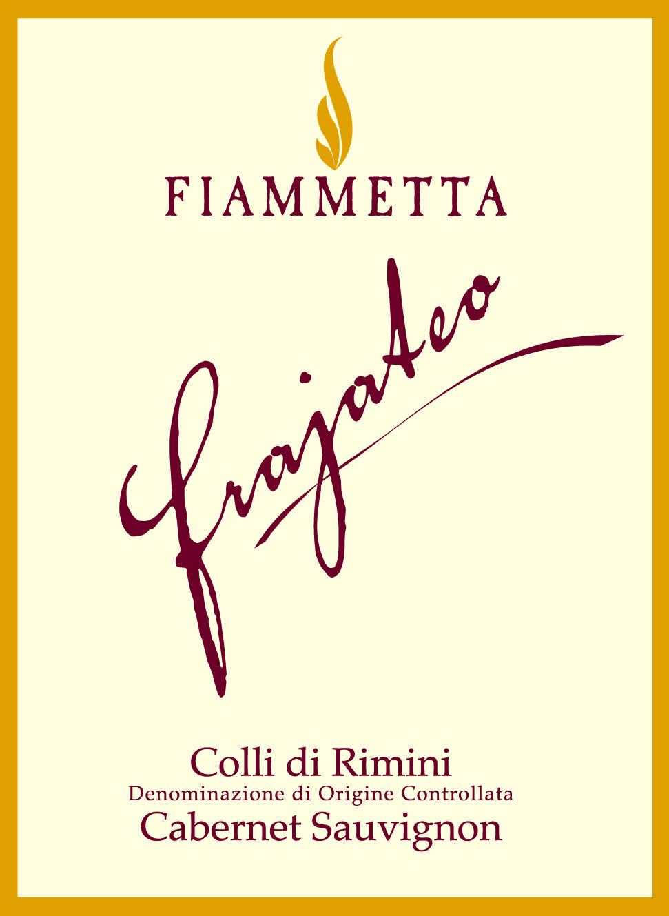 Frajateo Cabernet Sauvignon Doc Colli di Rimini 2010