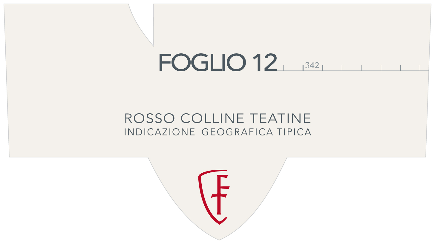 Foglio 12 Rosso Colline Teatine Igt 2012