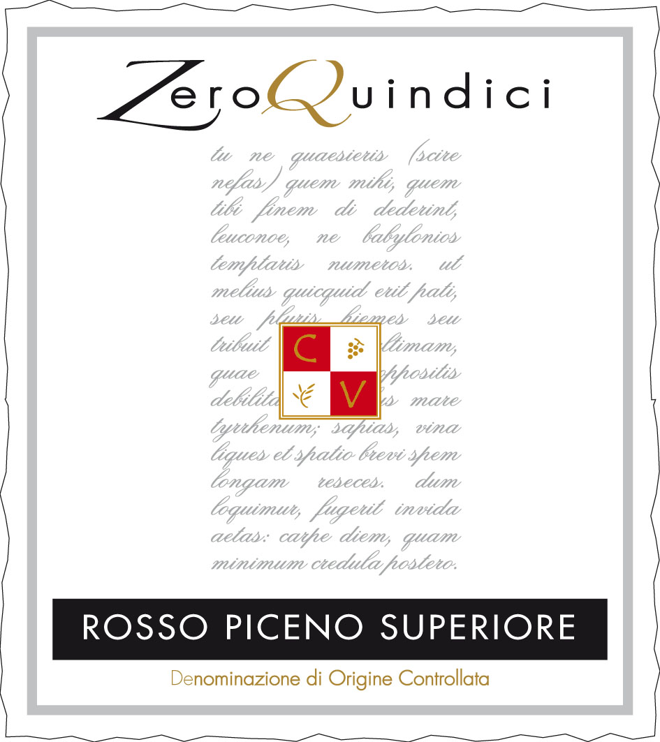 Rosso Piceno Doc Superiore Zeroquindici 2009