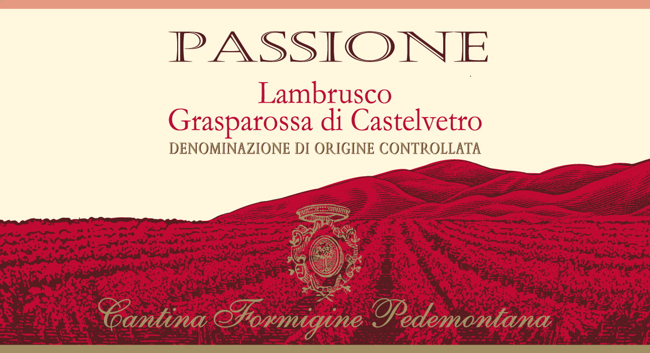 Lambrusco Frizzante Passione sa