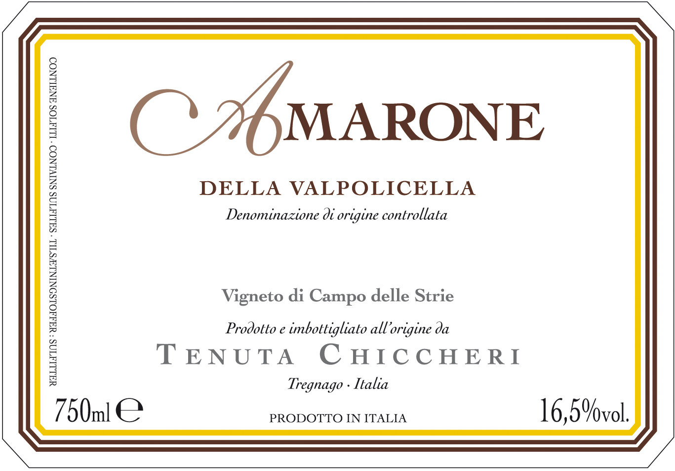 Amarone Tenuta Chiccheri 2007