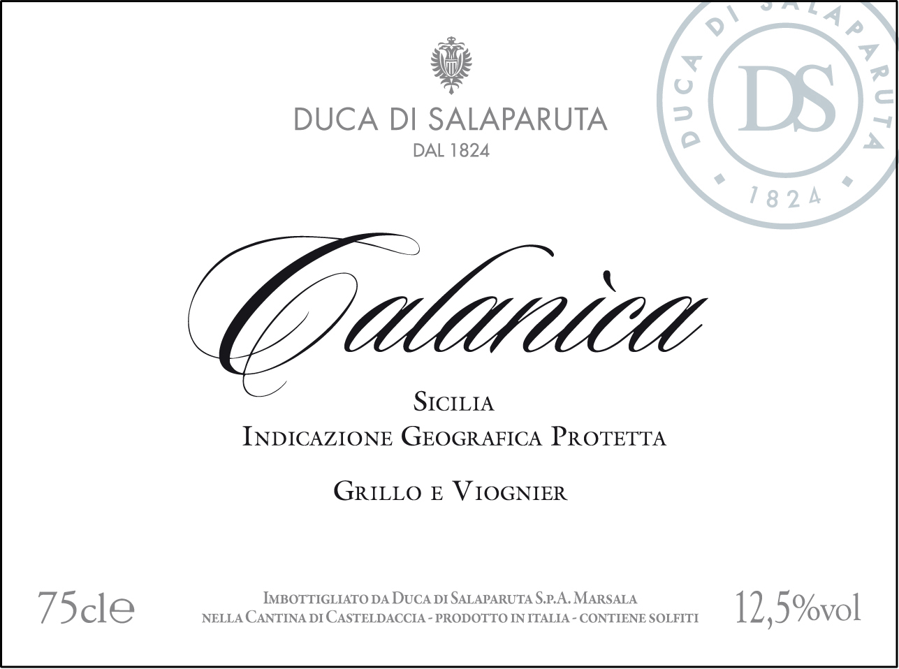 Calanìca Grillo e Viognier 2011