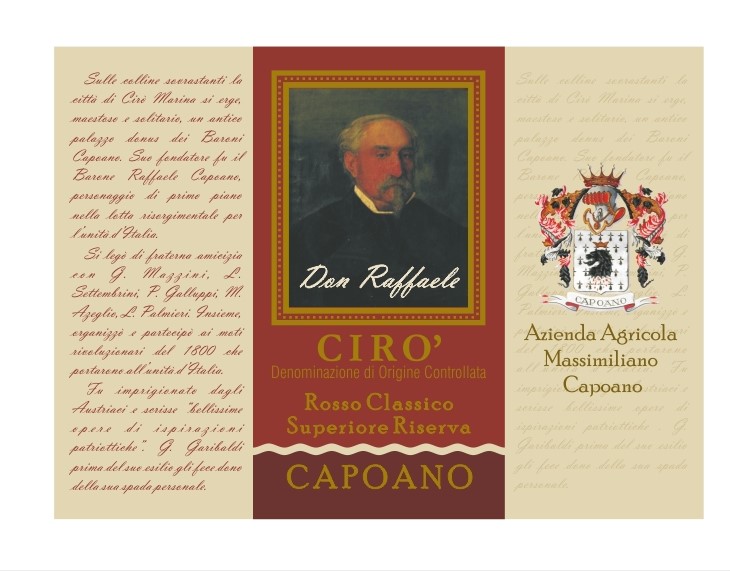 Cirò Rosso Riserva Don Raffaele 2017