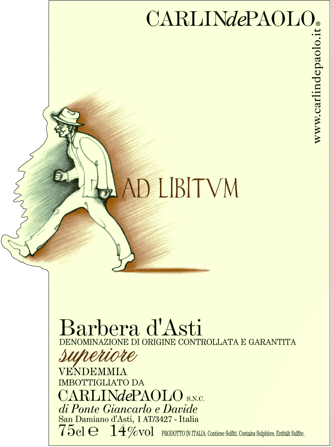 Ad Libitum Barbera d'Asti Superiore 2007