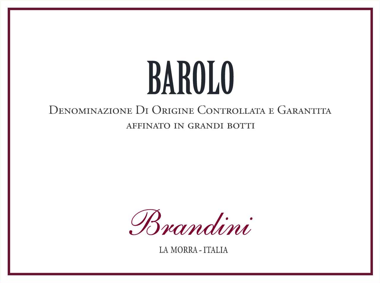 Barolo 2007