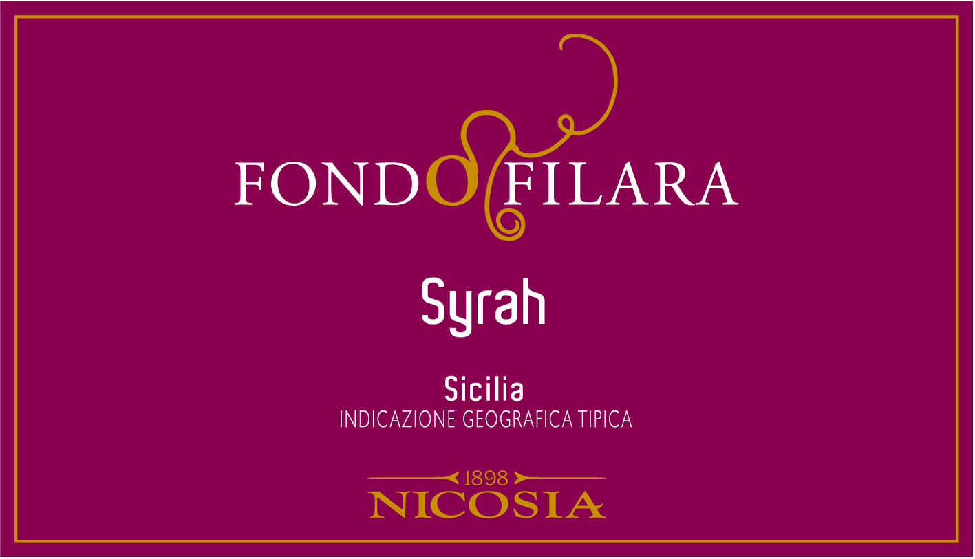 Syrah Igt Sicilia Fondo Filara 2009
