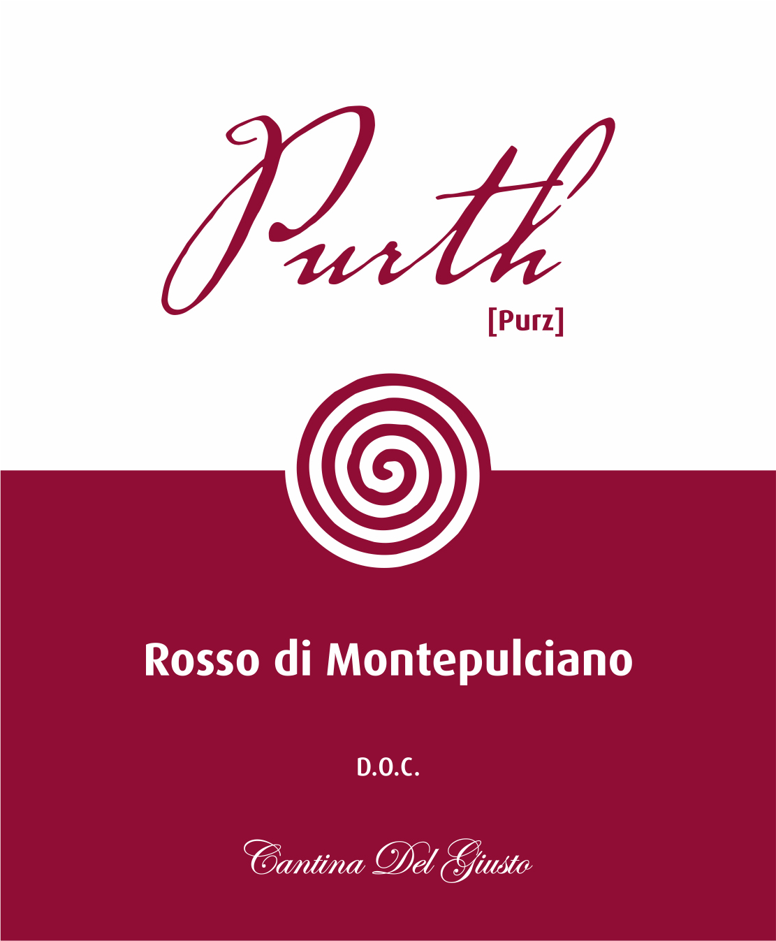 Rosso di Montepulciano Purz 2009