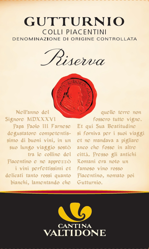 Bollo Rosso Gutturnio Riserva 2007