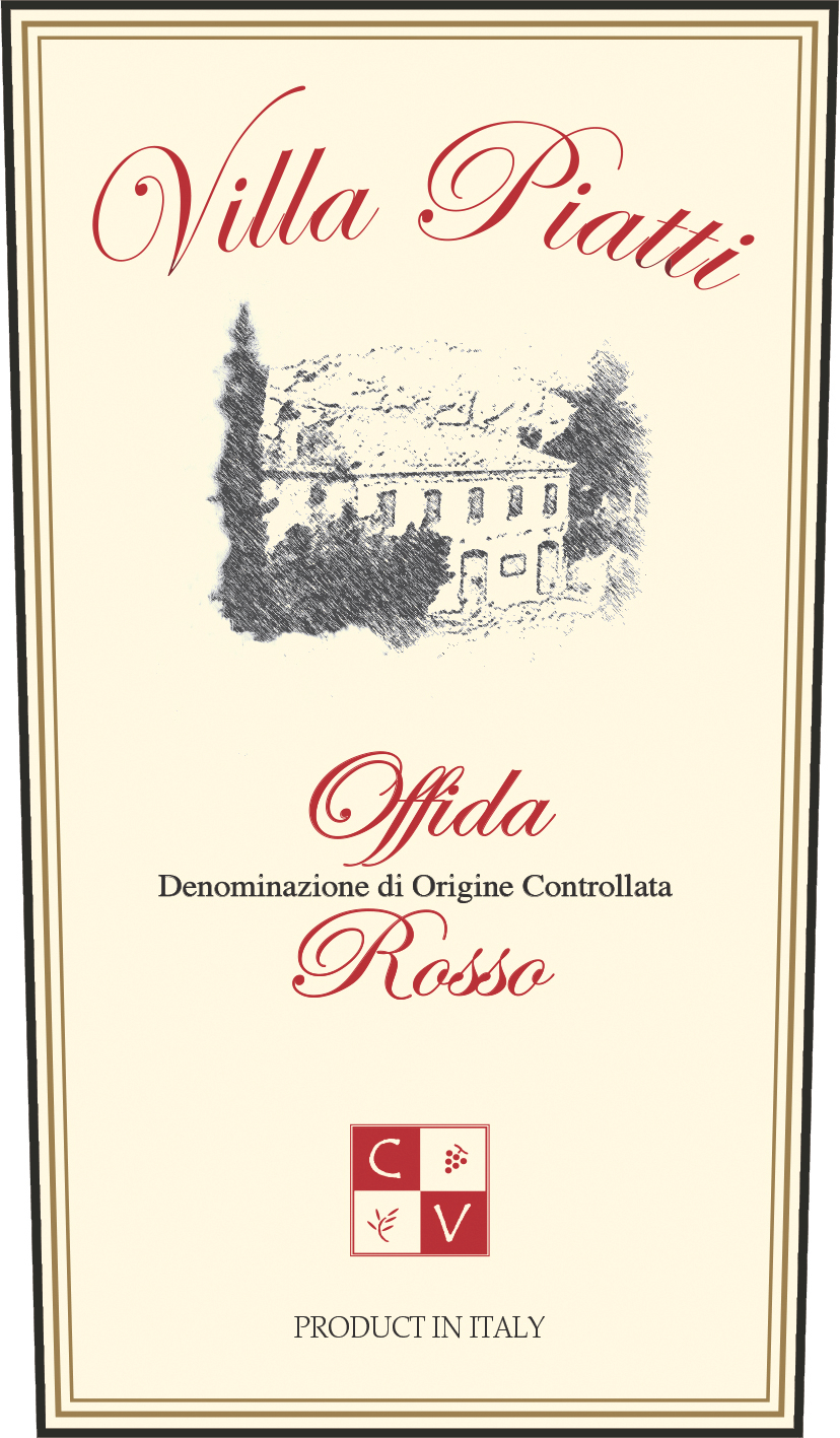 Offida Rosso Bio Villa Piatti 2018