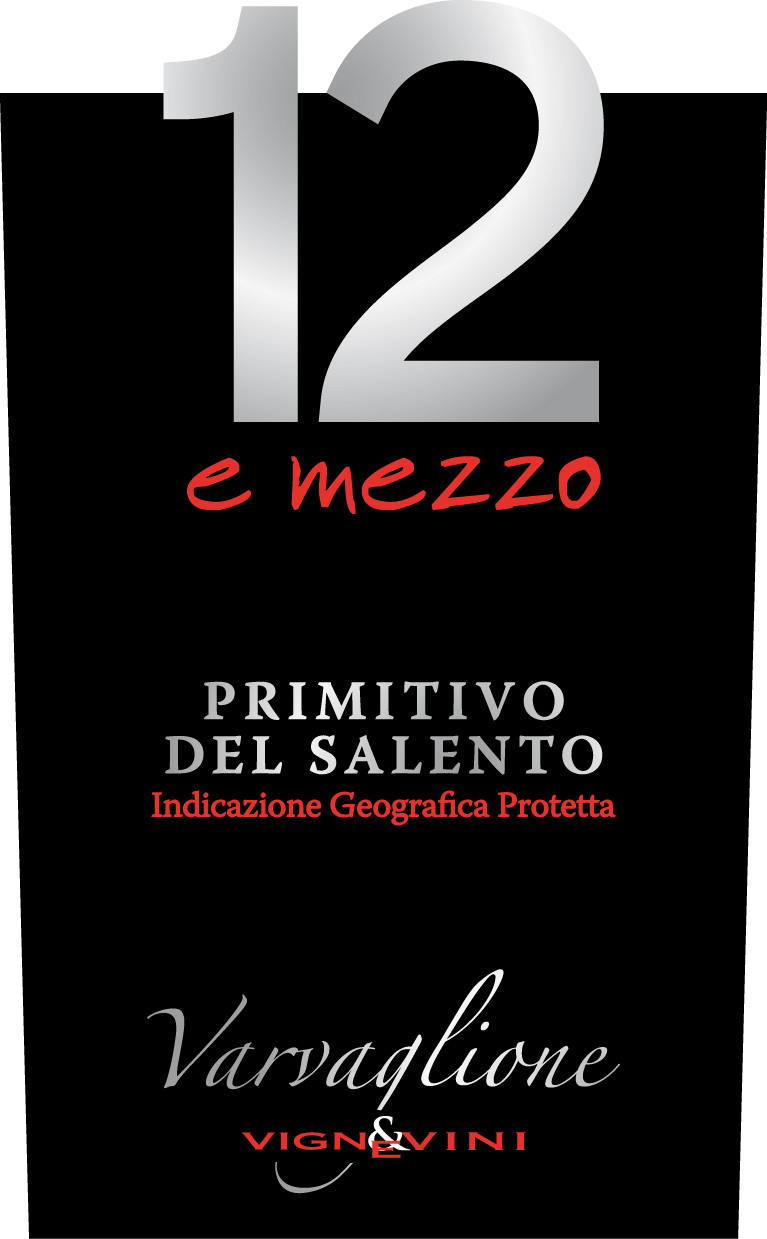 12 e mezzo Primitivo del Salento 2015