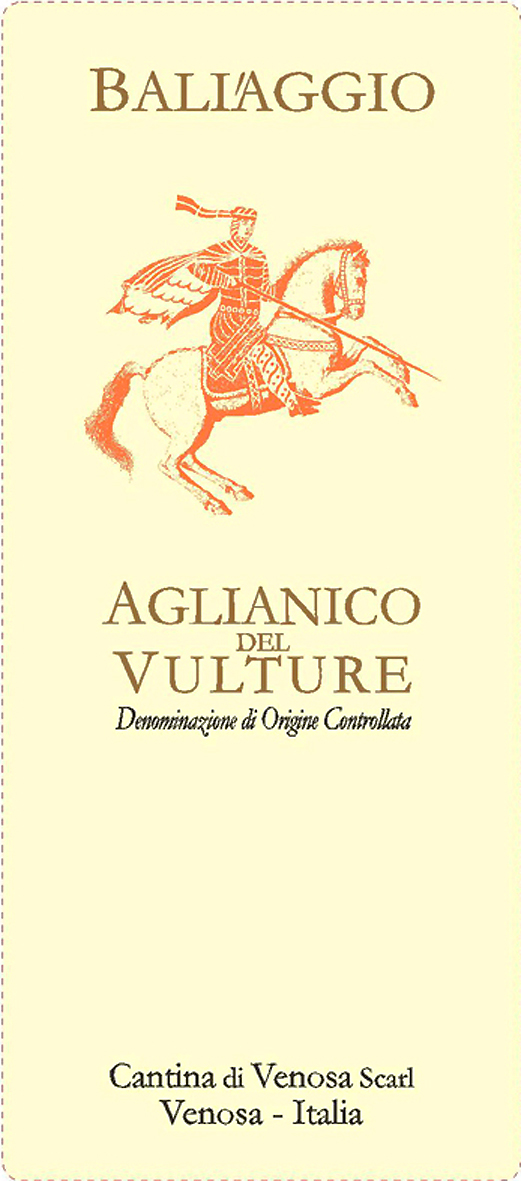 Aglianico del Vulture Balì 2008
