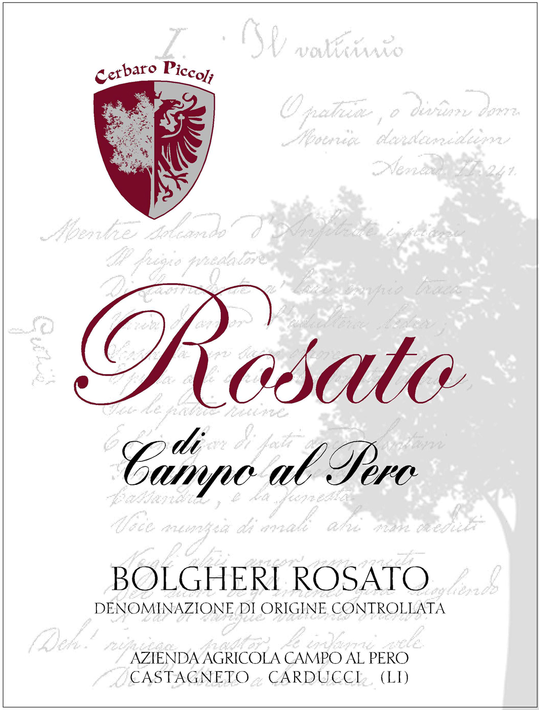 Rosato di Campo al Pero 2014