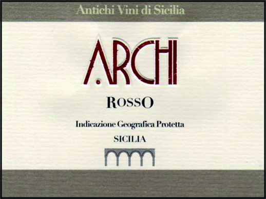Rosso Sicilia Archi 2009
