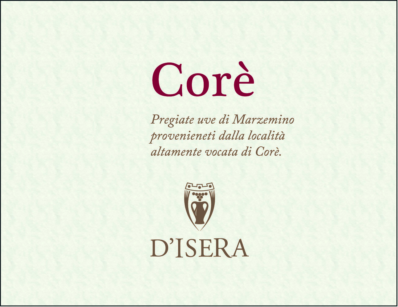 Marzemino Corè 2010