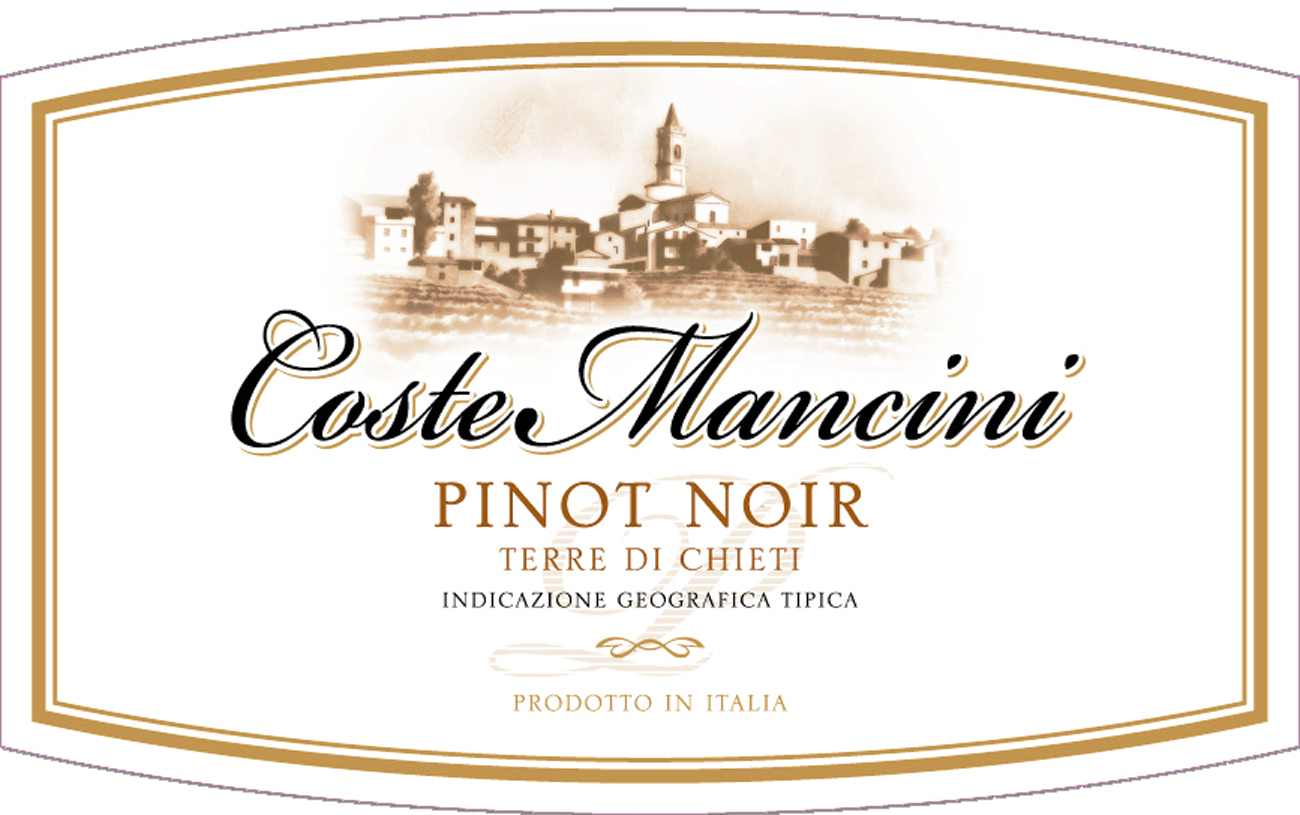 Coste Mancini Pinot Noir 2010