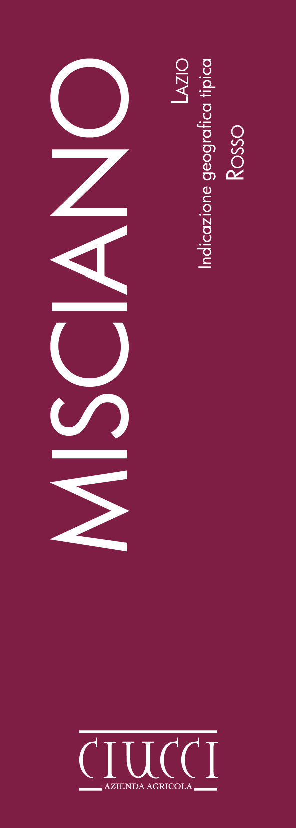 Misciano Lazio Rosso 2018