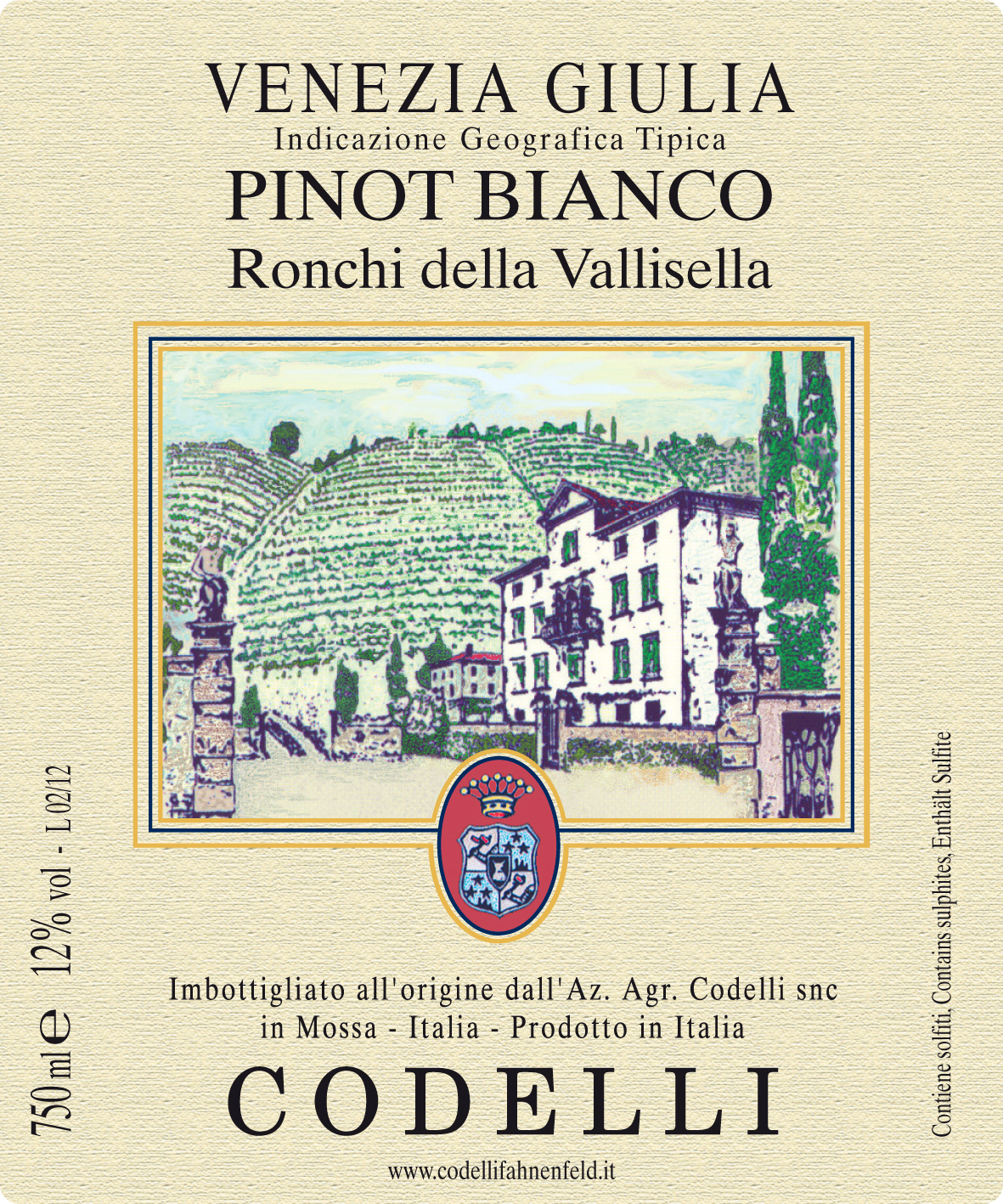 Pinot Bianco Ronchi della Vallisella 2011