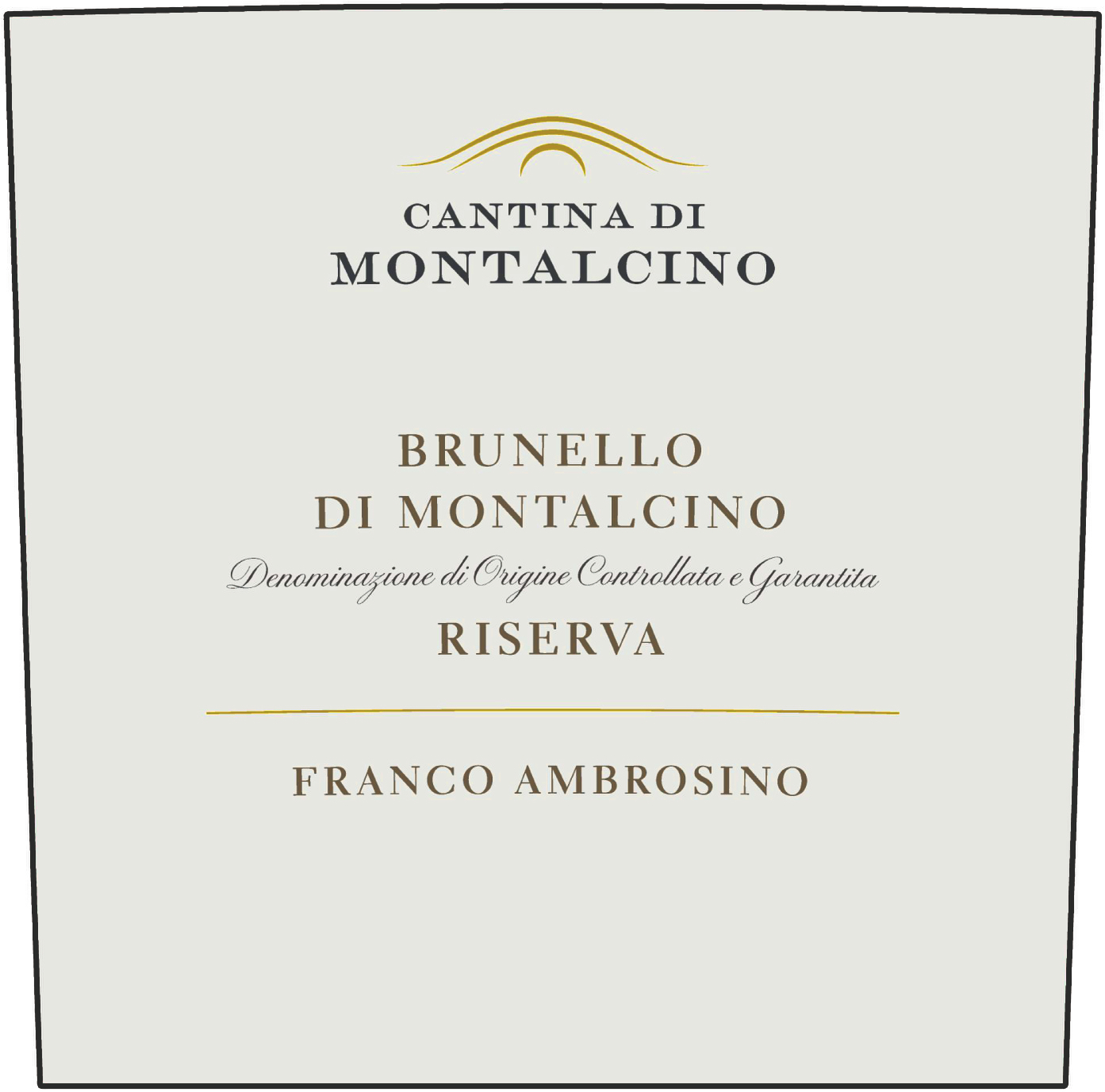 Brunello di Montalcino Riserva Franco Ambrosino 2012