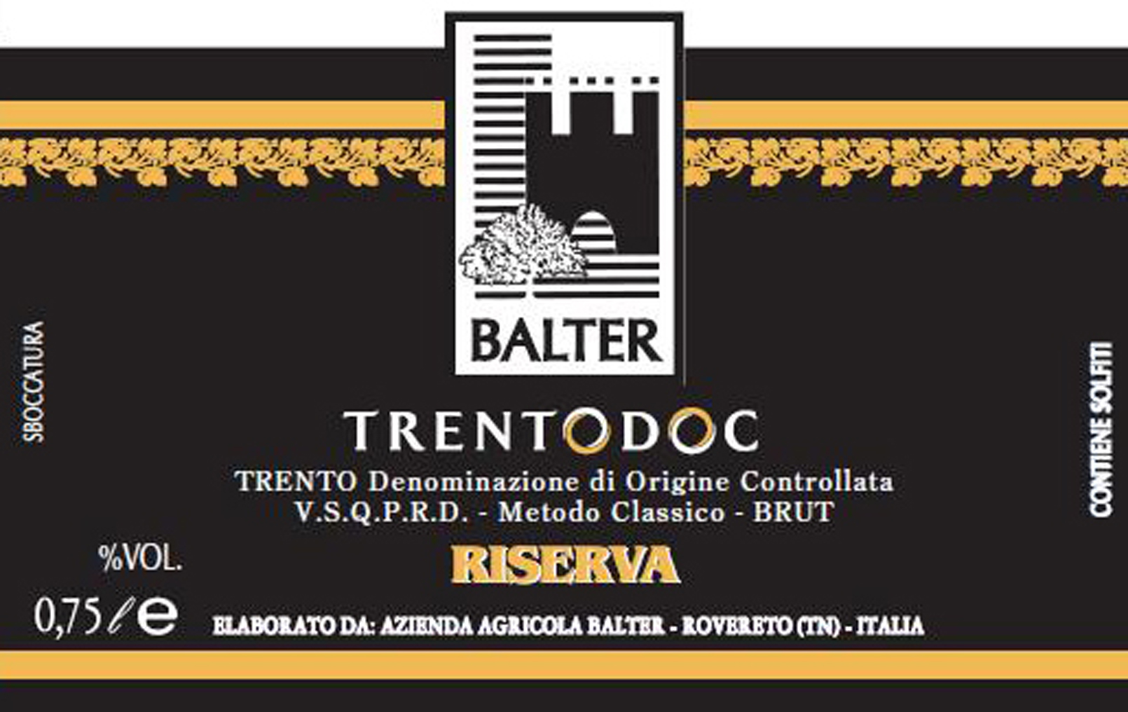 Balter Brut Trento Doc Rosé sa