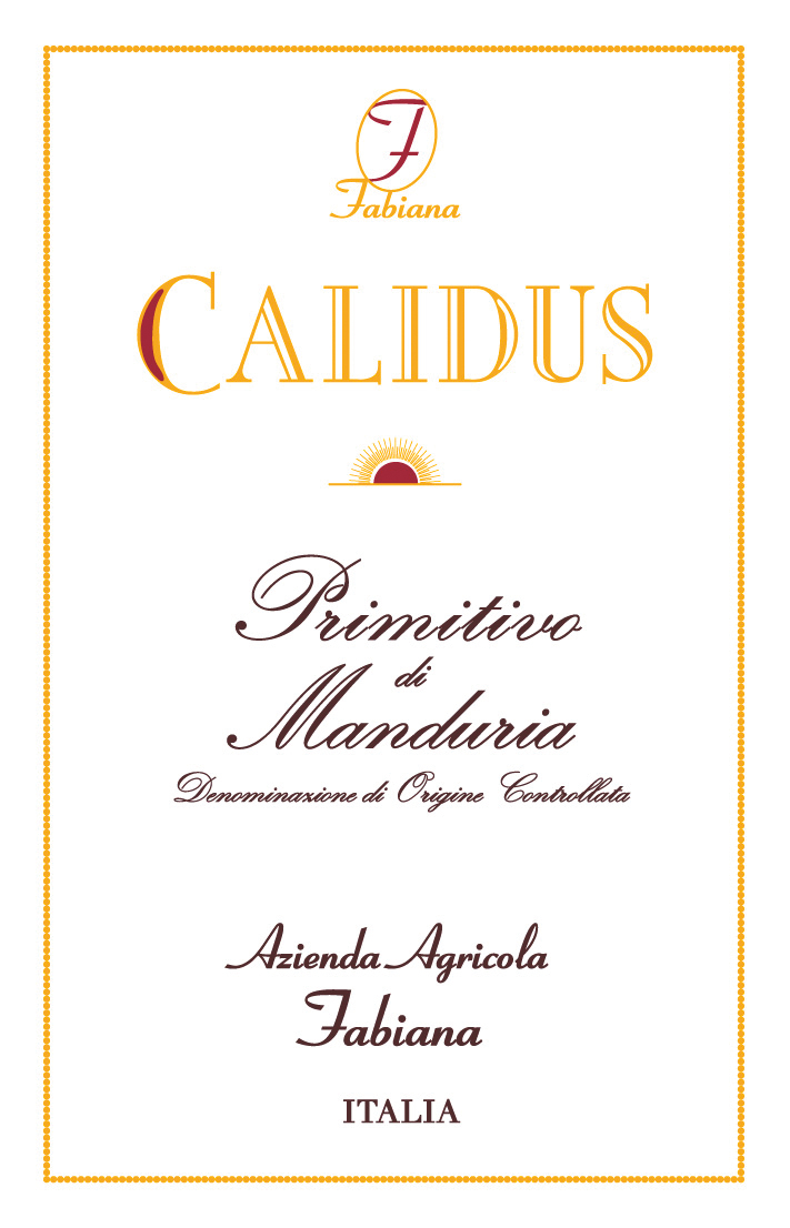 Calidus Primitivo di Manduria 2024