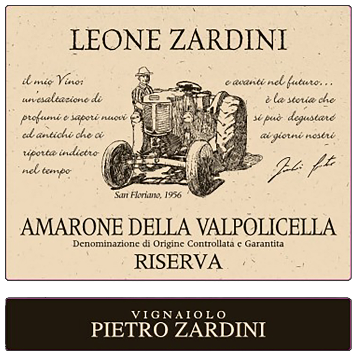 Amarone della Valpolicella Classico Riserva Leone Zardini 2016